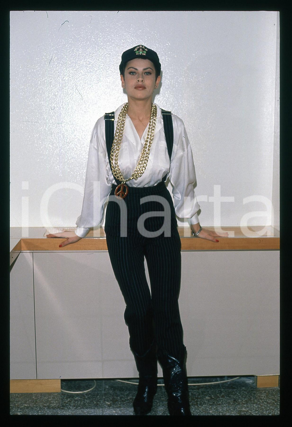 35mm vintage slide* 2000ca SPETTACOLO Eva GRIMALDI Ritratto dell'attrice (8)