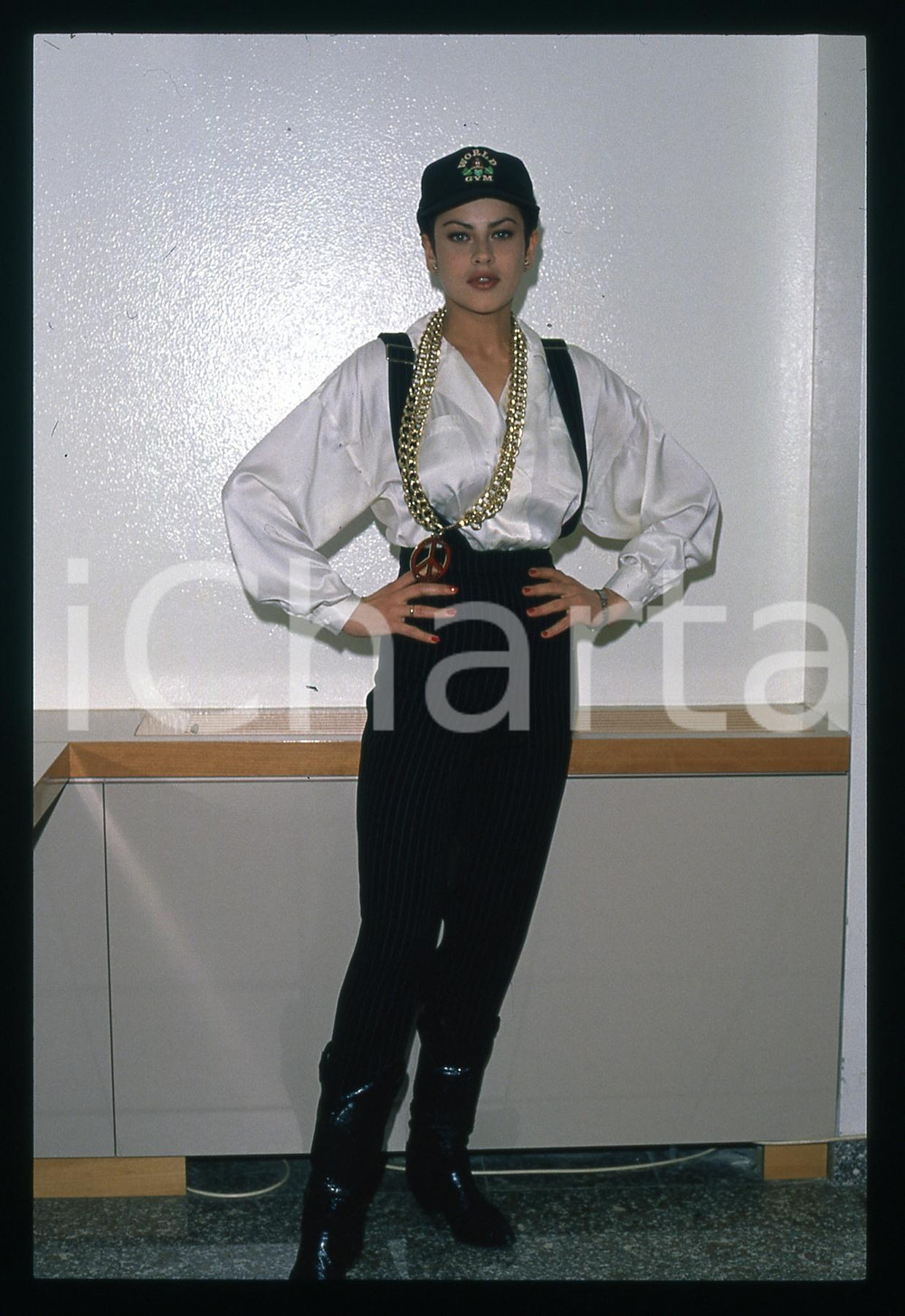 35mm vintage slide* 2000ca SPETTACOLO Eva GRIMALDI Ritratto dell'attrice (9)