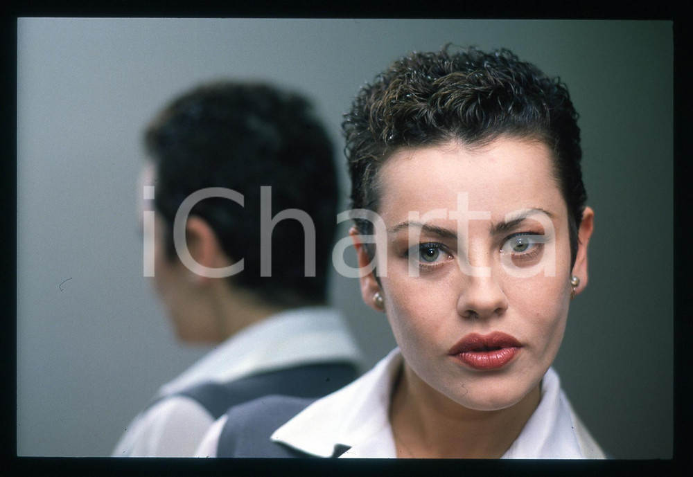 35mm vintage slide*2000ca SPETTACOLO Eva GRIMALDI Ritratto allo specchio (8)
