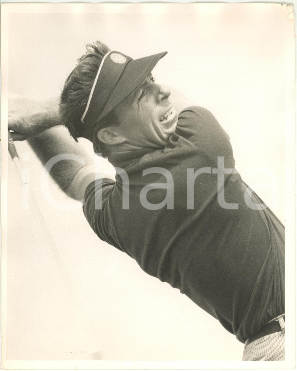 1965 ca GOLF Gary PLAYER durante una partita - Ritratto *Foto 20x25