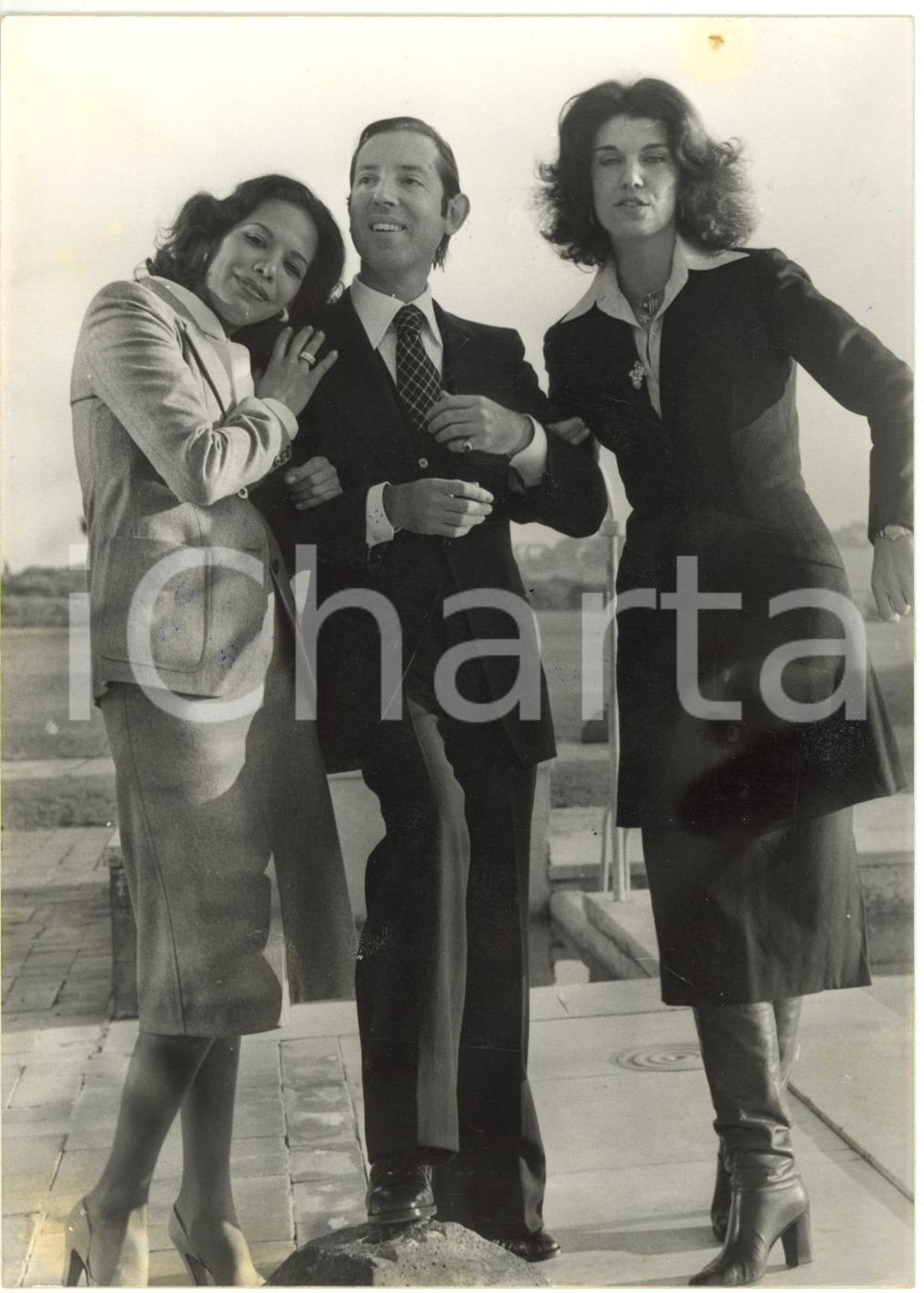 1980 ca ITALIA COSTUME - Marisela FEDERICI RIVAS Carlo GIOVANELLI Stella PENDE