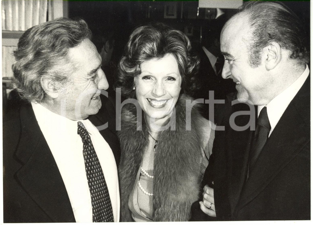 1975 ca ROMA COSTUME - Ugo MORETTI Tina GLORIANI Luciano LUISI - Ritratto *Foto 