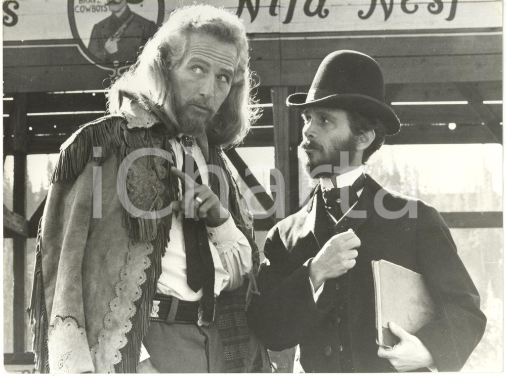 1976 CINEMA "Buffalo Bill e gli indiani" - Paul NEWMAN e Joel GREY in una scena
