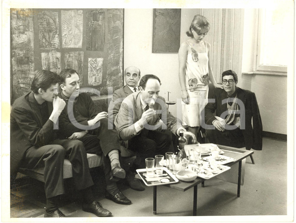 1965 ca ITALIA ARTE - Lucio FONTANA Arnaldo POMODORO Enrico BAJ Lucio DEL PEZZO