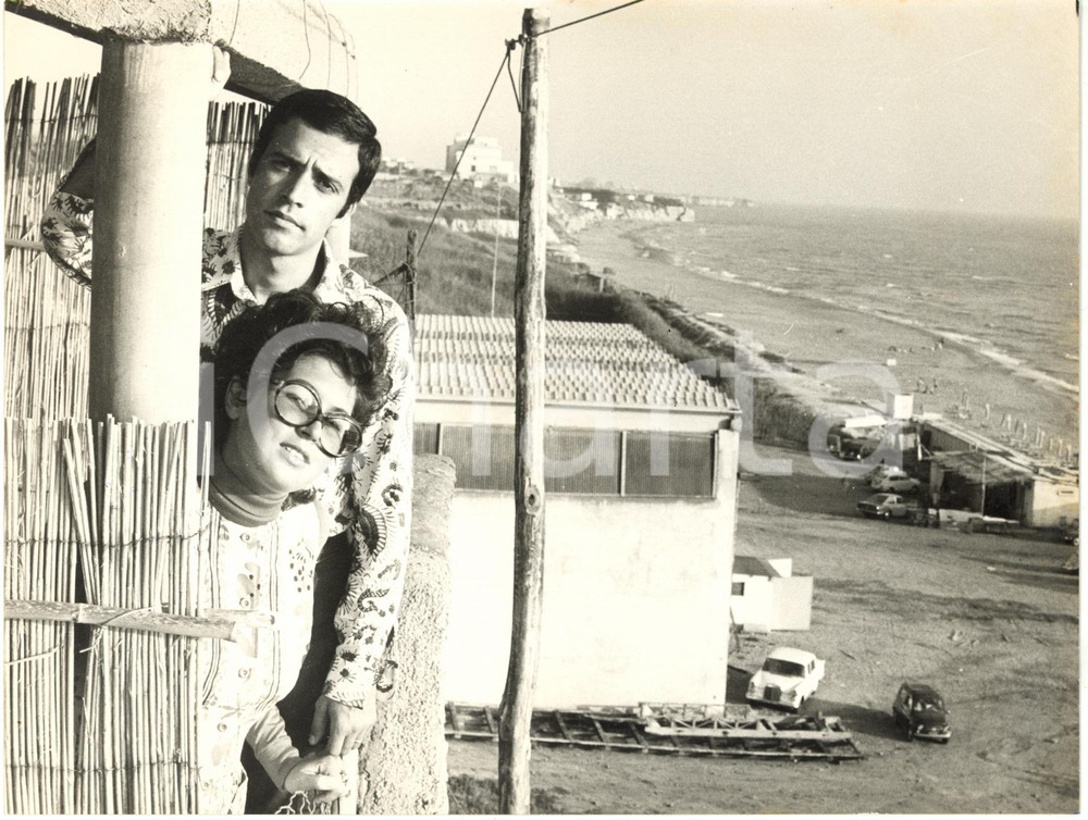 1970 ca ITALIA CINEMA - Enrico MONTESANO - Ritratto dell'attore *Foto 24x18