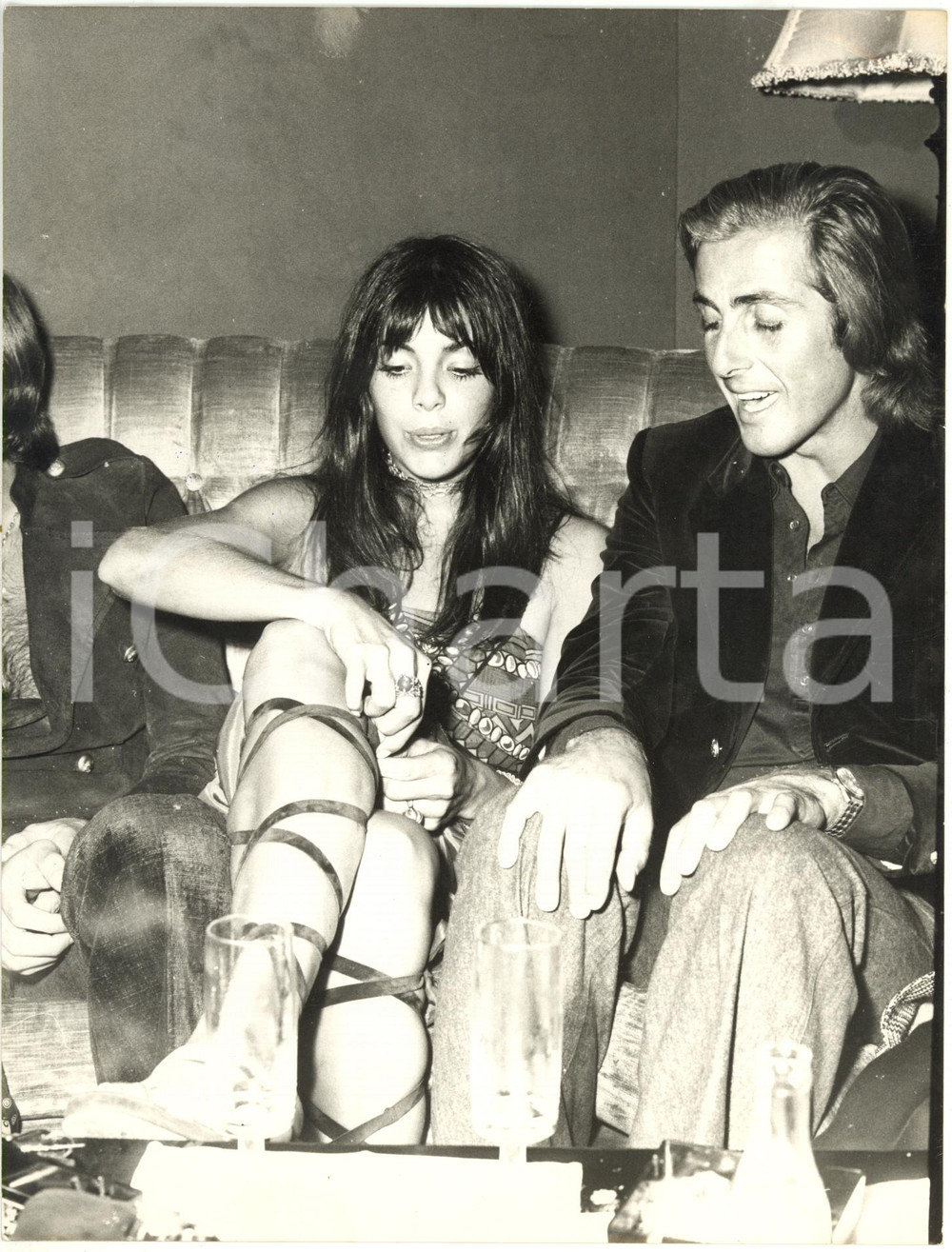 1970 ca ITALIA CINEMA - Nadia CASSINI durante una serata - Ritratto dell'attrice