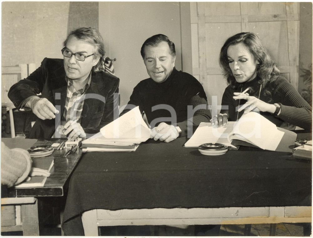 1970 ITALIA TEATRO - Giorgio ALBERTAZZI Gabriele FERZETTI Anna PROCLEMER *Foto