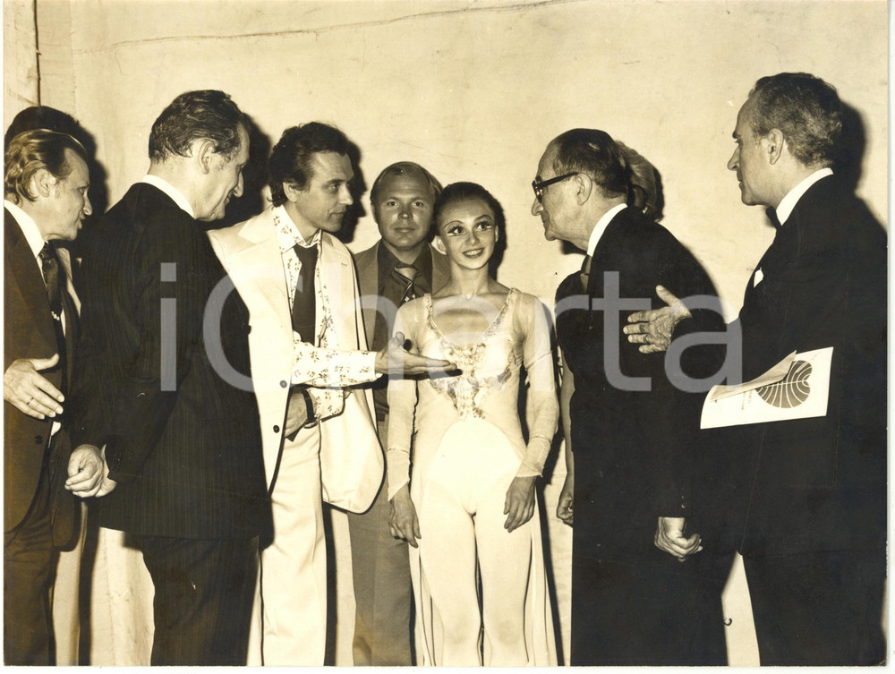 1977 ROMA Teatro dell'Opera - Giulio Carlo ARGAN Oleg VINOGRADOV Tamara STATKUN