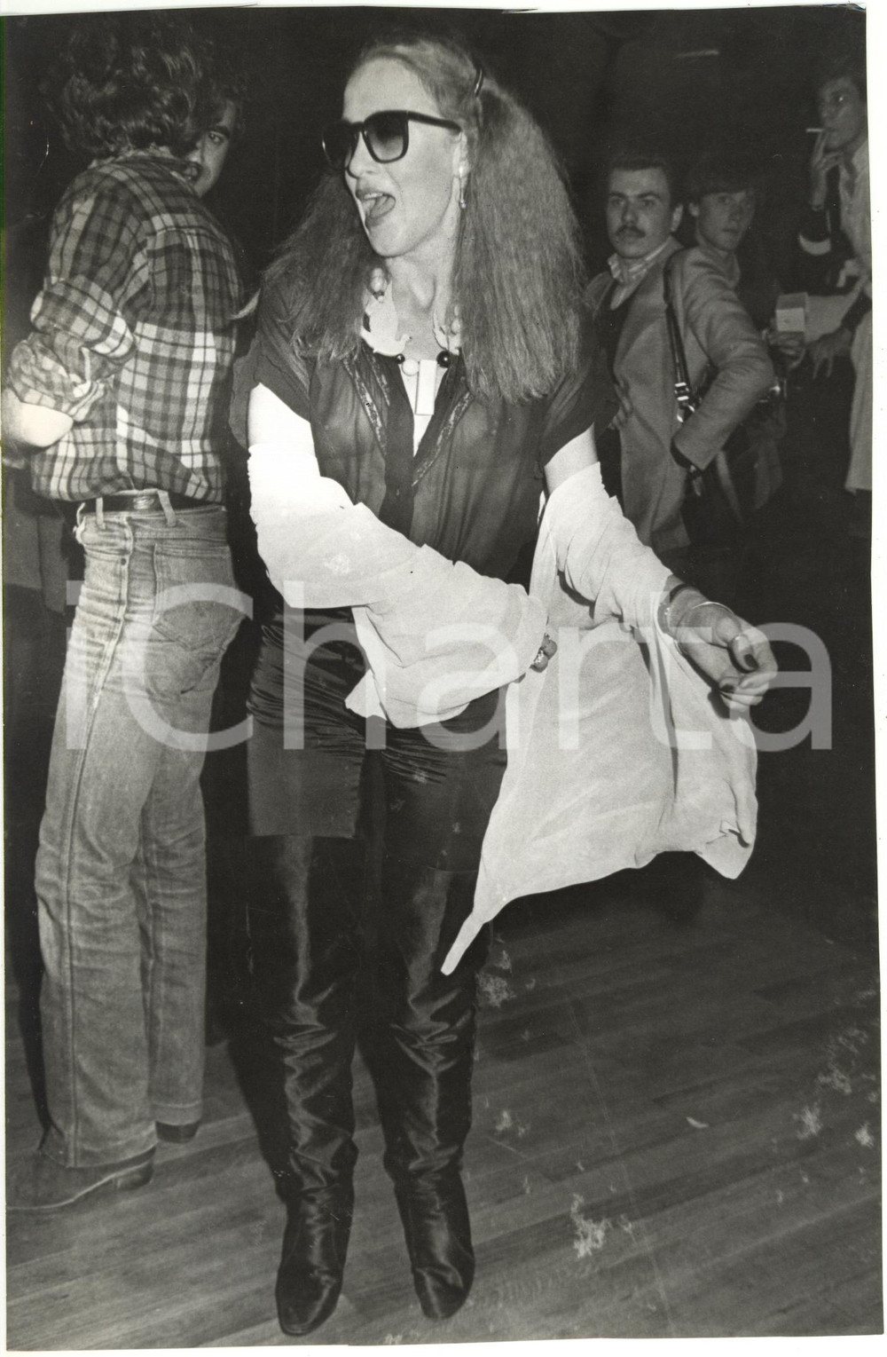 1975 ca ITALIA CINEMA - Eleonora GIORGI a un party - Ritratto dell'attrice *Foto