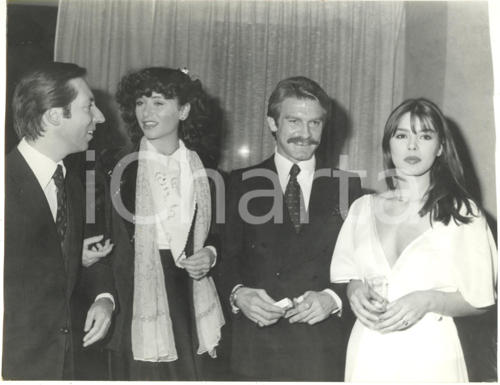 1975 ca ITALIA COSTUME - Principe Carlo GIOVANELLI a un party *Foto 26x20