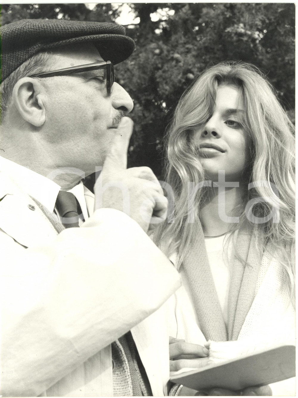 1978 CINEMA "Così come sei" - Nastassja KINSKI con il regista Alberto LATTUADA