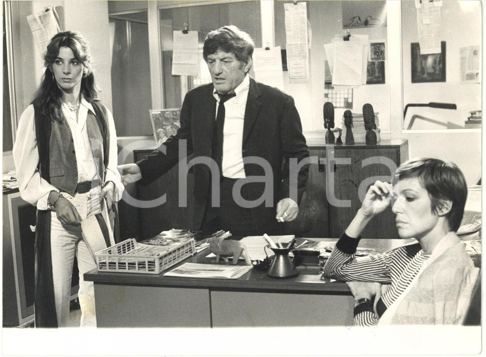 Fotografia d epoca originale 1977 CINEMA L inseguitore  Stefania CASINI Giampiero ALBERTINI Victoria ZINNY 1