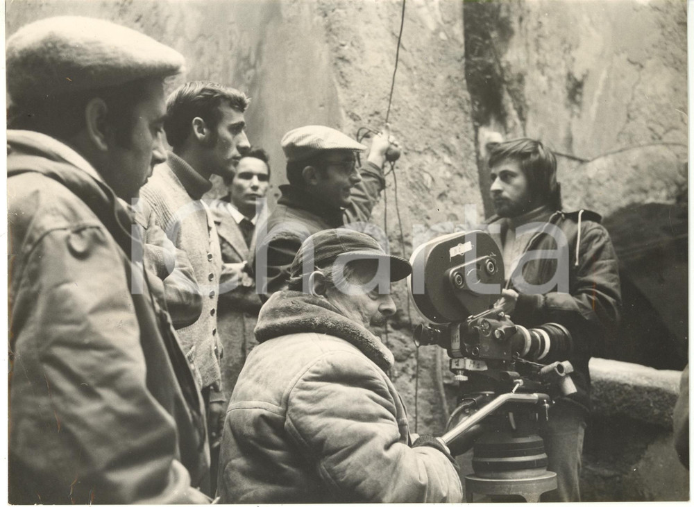 1970 CINEMA - Alessandro BLASETTI sul set di "Napoli 1860 - La fine dei Borboni"