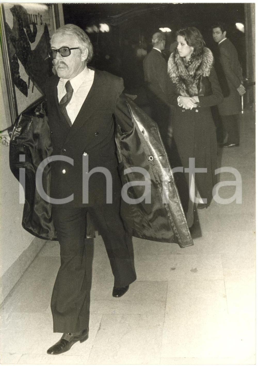 1975 ca ITALIA CINEMA - Luciano SALCE - Ritratto del regista *Foto 13x18