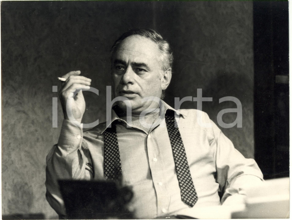 1975 ca CINEMA - Martin BALSAM sul set di un film - Ritratto dell'attore *Foto