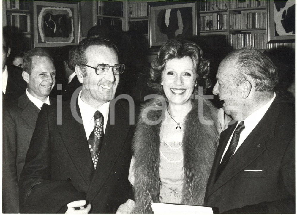 1975 ca ROMA COSTUME - Professor Adolfo PETIZIOL Tina GLORIANI - Ritratto *Foto 