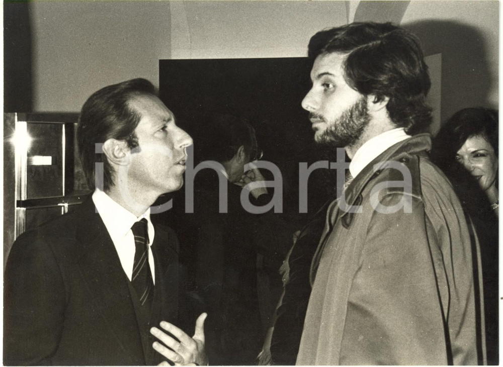 1975 ca ITALIA COSTUME - Principe Carlo GIOVANELLI - Ritratto *Fotografia 19x14