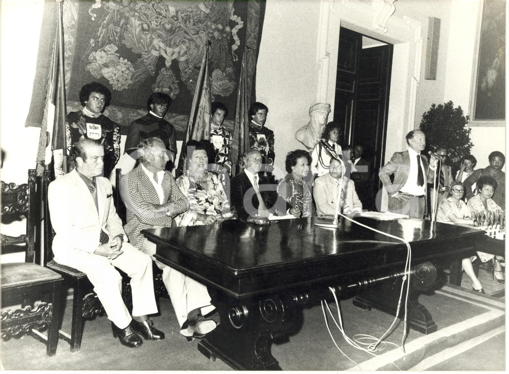 1977 ROMA CAMPIDOGLIO - Giuria del PREMIO SIMPATIA *Fotografia 24x18 cm