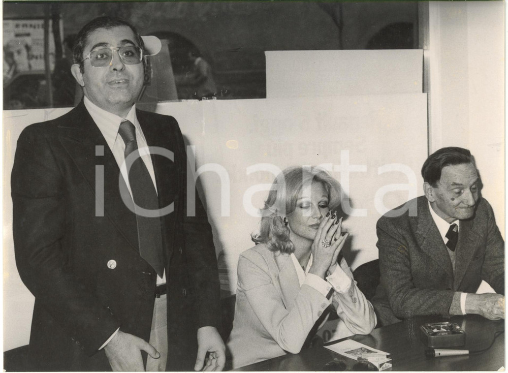 Fotografia d epoca originale 1970 ca ROMA Premio CIAC  Pino AMATIELLO Susy ANDERSEN Gino VLAHOVICH Foto 1