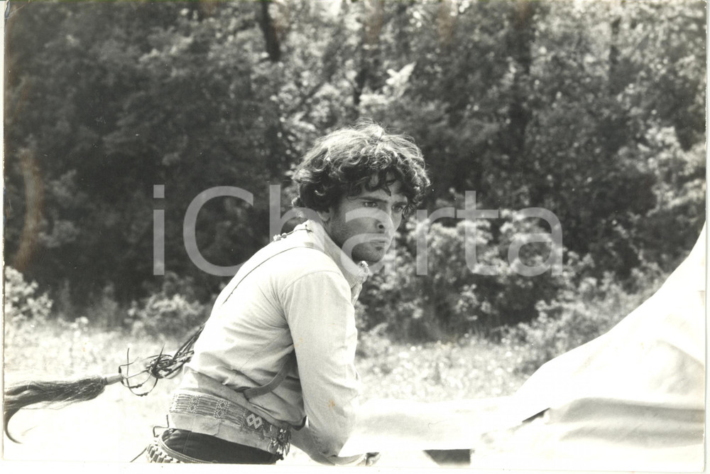 Fotografia d epoca originale 1971 CINEMA  Leonard MANN nel film La vendetta é un piatto che si serve freddo 1