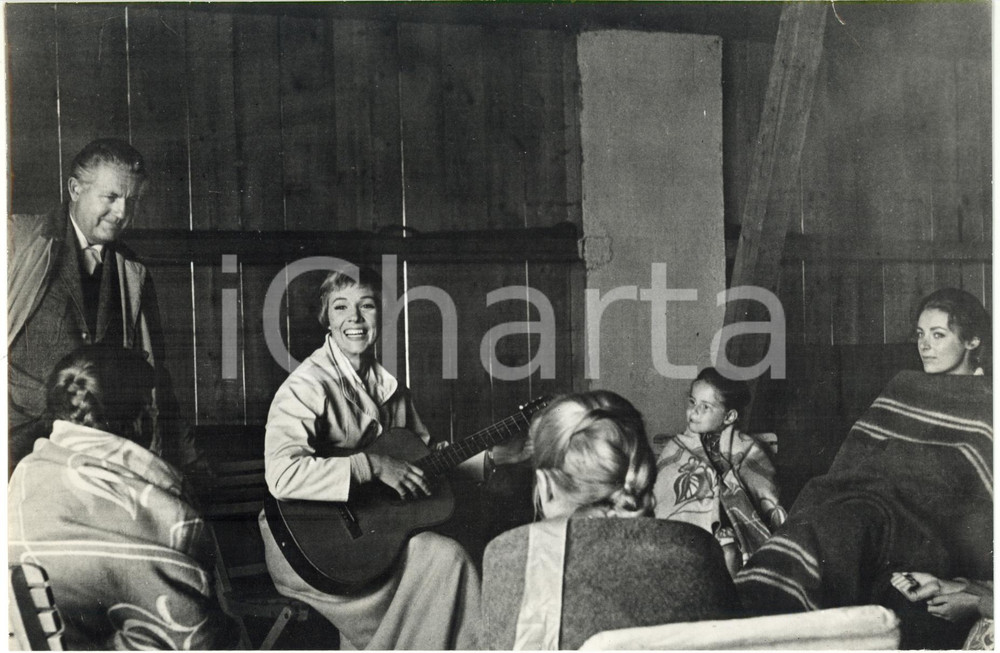 Fotografia d epoca originale 1965 CINEMA The Sound of Music Regista Robert WISE Julie ANDREWS Charmian CARR 1