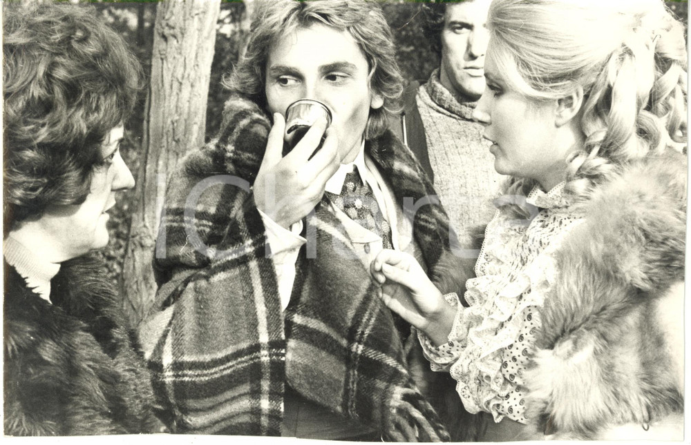 Fotografia d epoca originale 1974 CINEMA Il romanzo di un giovane povero  Raffaele CURI e Pia GIANCARO 1