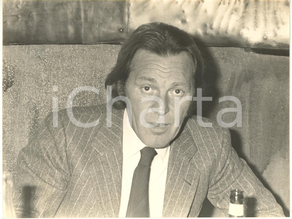 Fotografia d epoca originale 1975 ca ITALIA CINEMA  Franco FABRIZI  Ritratto dell attore Fotografia 24x18 1