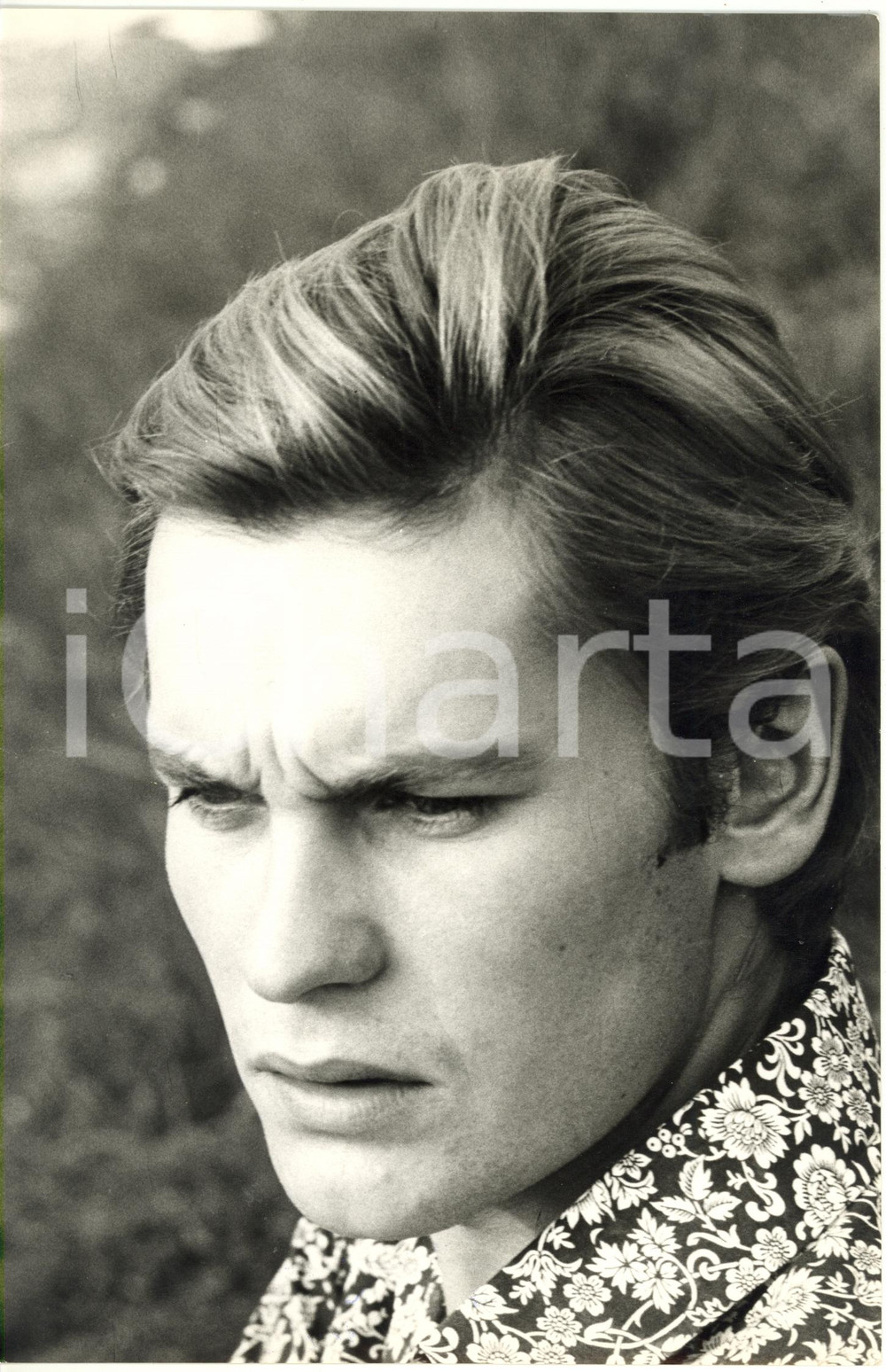 1970 ca CINEMA - Helmut BERGER - Ritratto dell'attore (12) Foto VINTAGE 18x28 cm