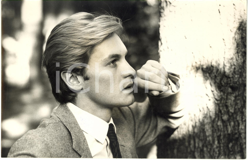 1970 ca CINEMA - Helmut BERGER - Ritratto dell'attore (13) Foto VINTAGE 28x18 cm