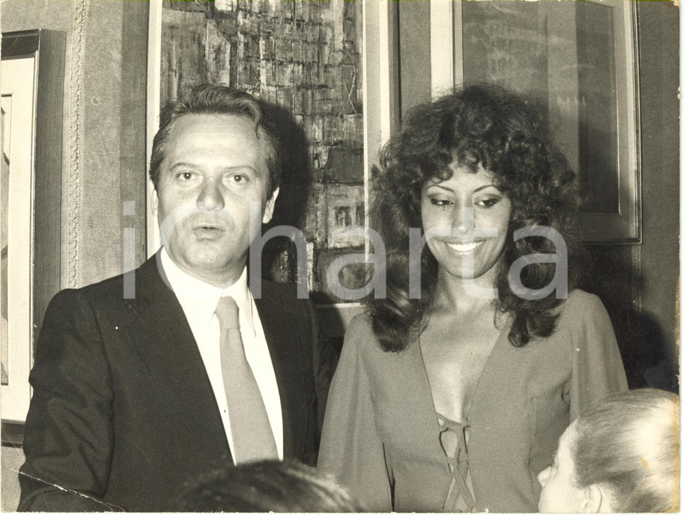 1970 ca ITALIA COSTUME - Alighiero NOSCHESE - Ritratto dell'imitatore *Foto