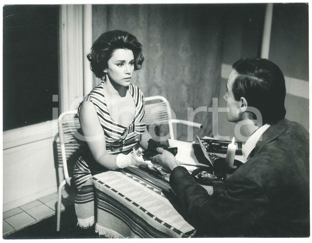 1965 ca CINEMA Nino CASTELNUOVO Claudine AUGER Foto 23x18 cm