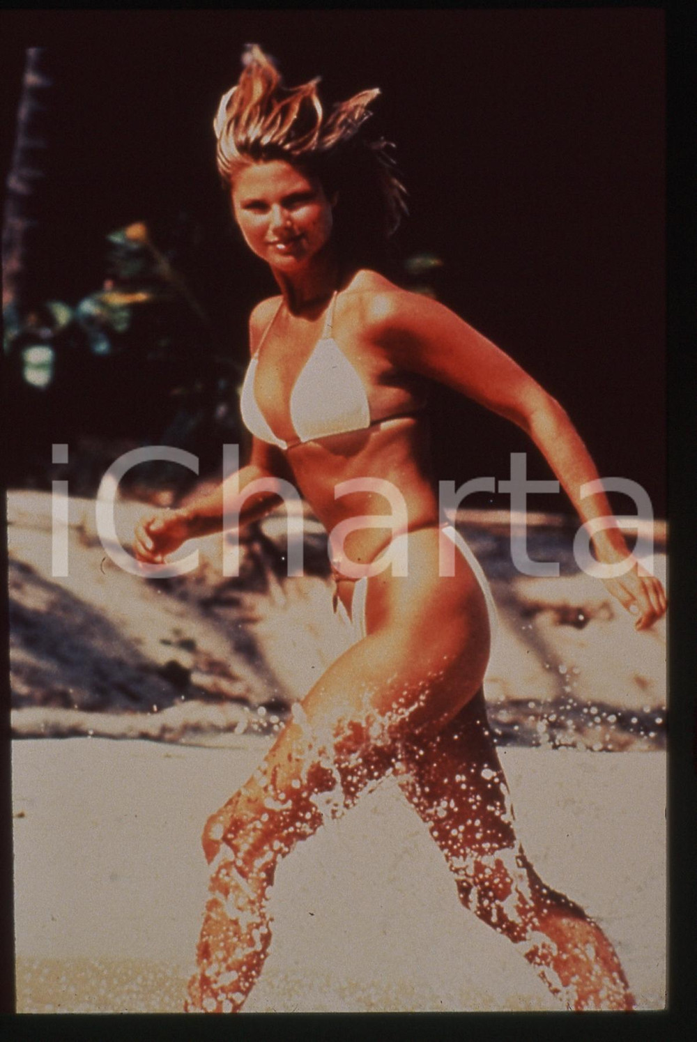 35mm vintage slide* 1980 VIRGIN ISLANDS Christie BRINKLEY Sports Illustrated (7)
