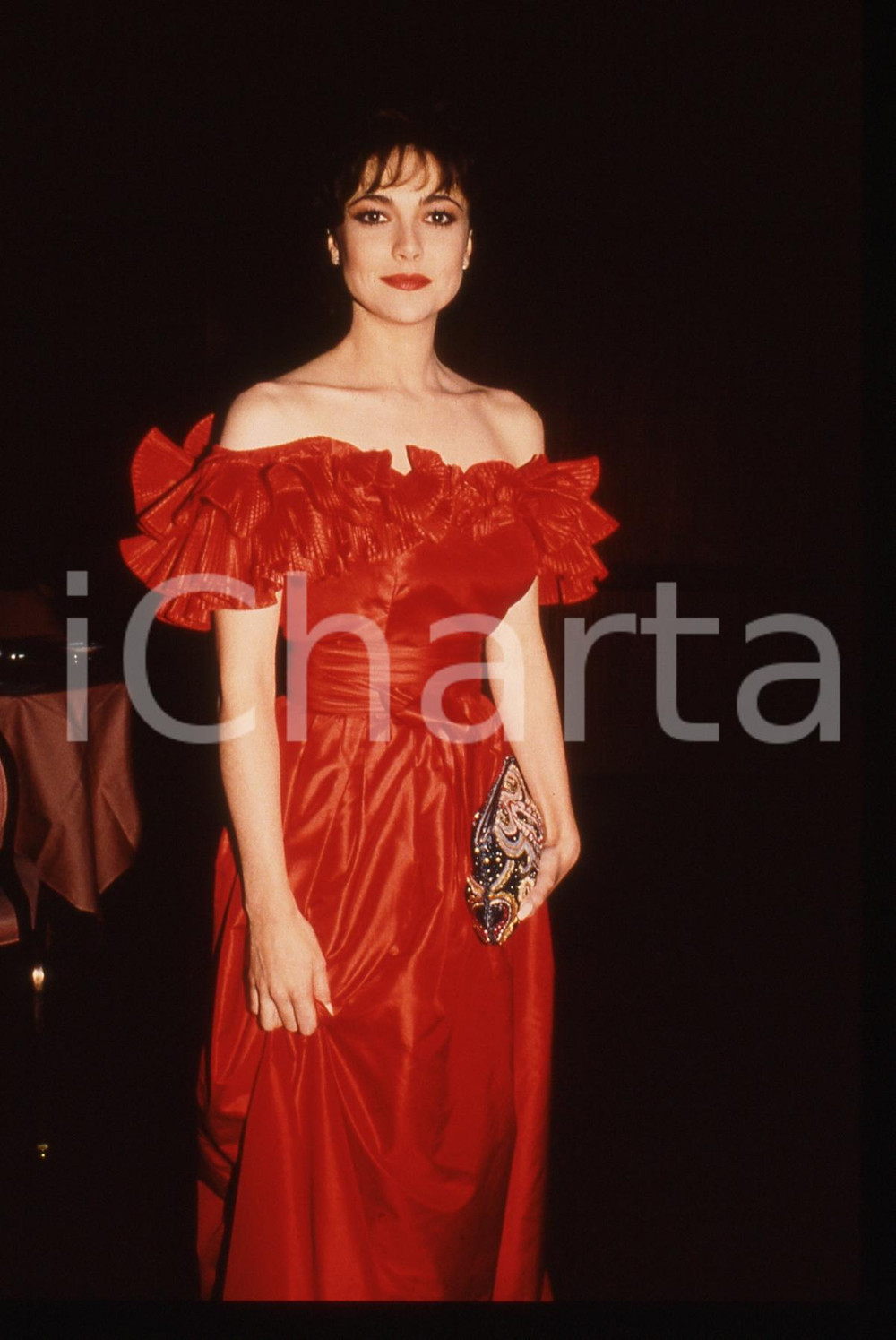 35mm vintage slide* 1990ca USA CINEMA Emma SAMMS Ritratto dell'attrice (3)