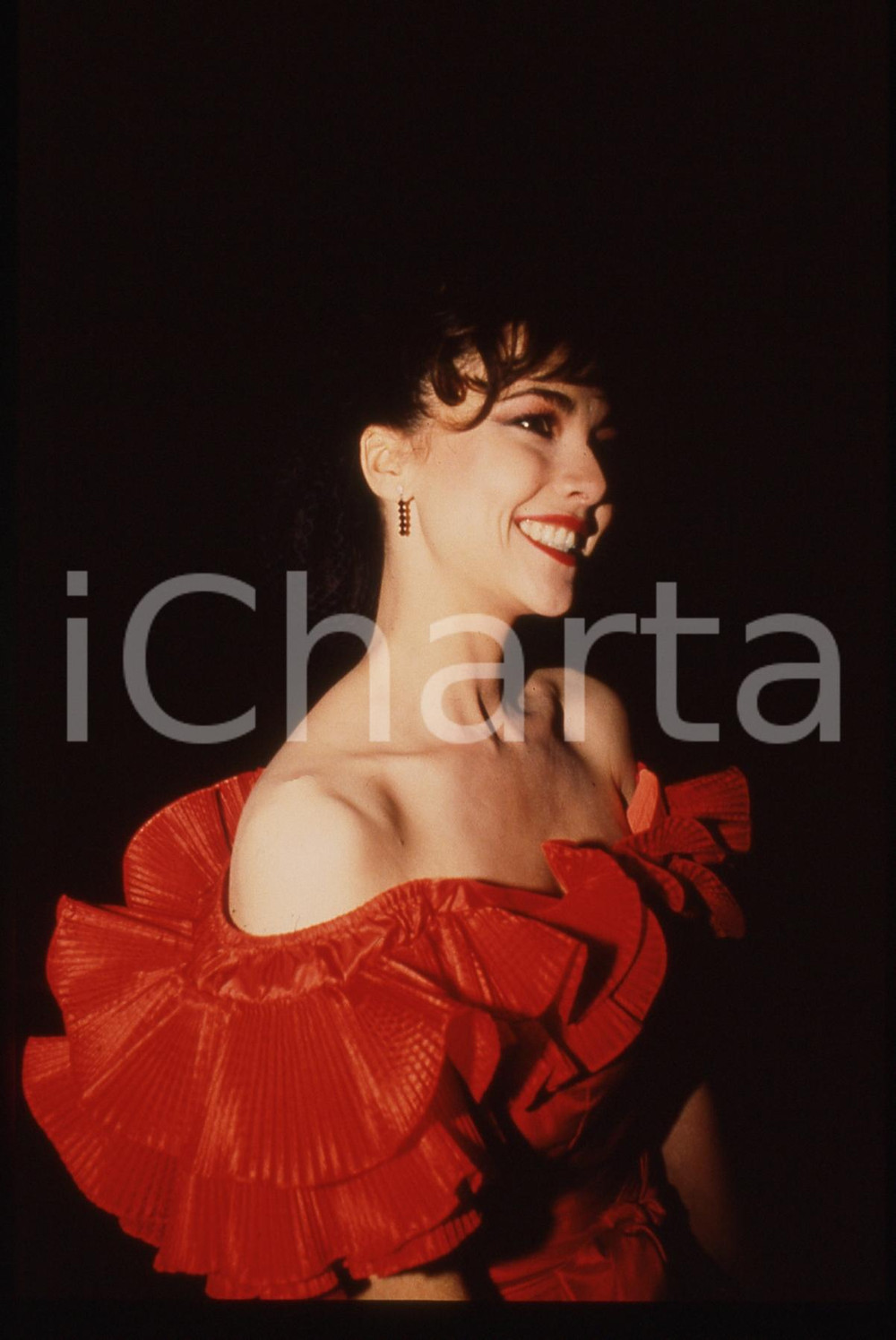 35mm vintage slide* 1990ca USA CINEMA Emma SAMMS Ritratto dell'attrice (4)