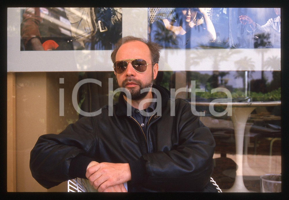 35mm vintage slide* 1988 CANNES Robert VAN ACKEREN al Festival del Cinema (5)