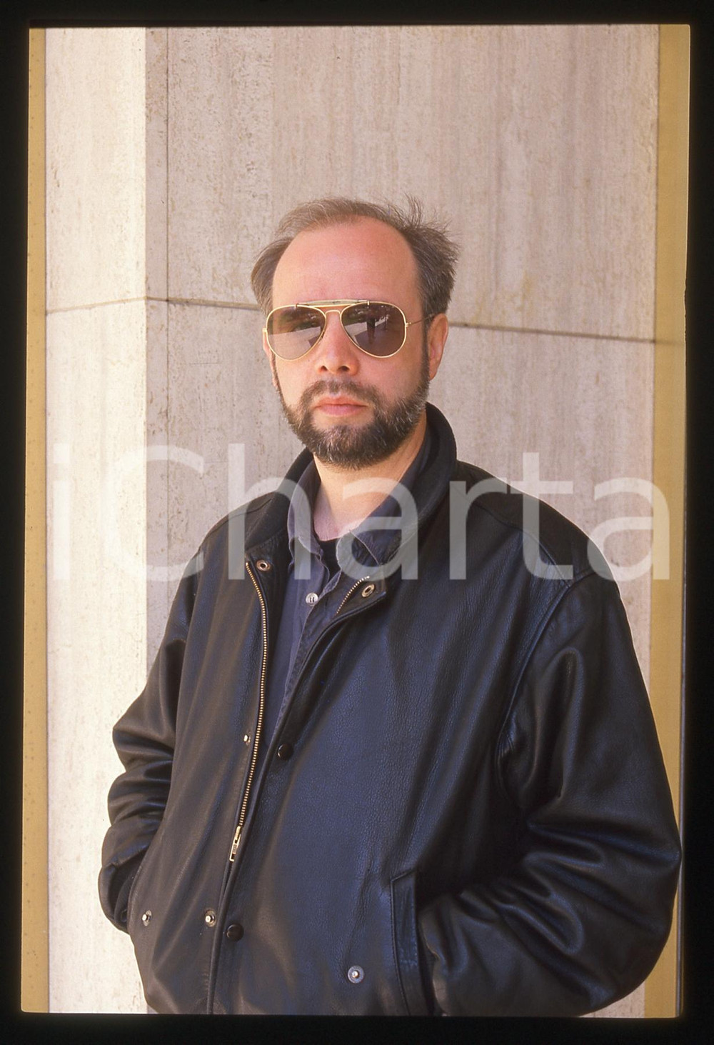 35mm vintage slide* 1988 CANNES Robert VAN ACKEREN al Festival del Cinema (7)