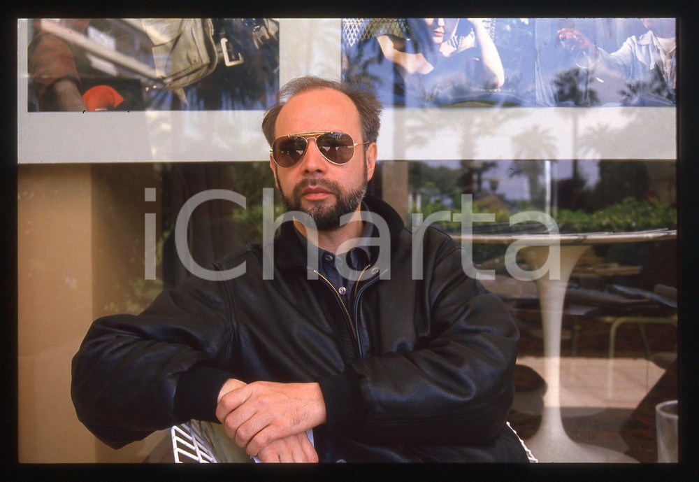 35mm vintage slide* 1988 CANNES Robert VAN ACKEREN al Festival del Cinema (12)