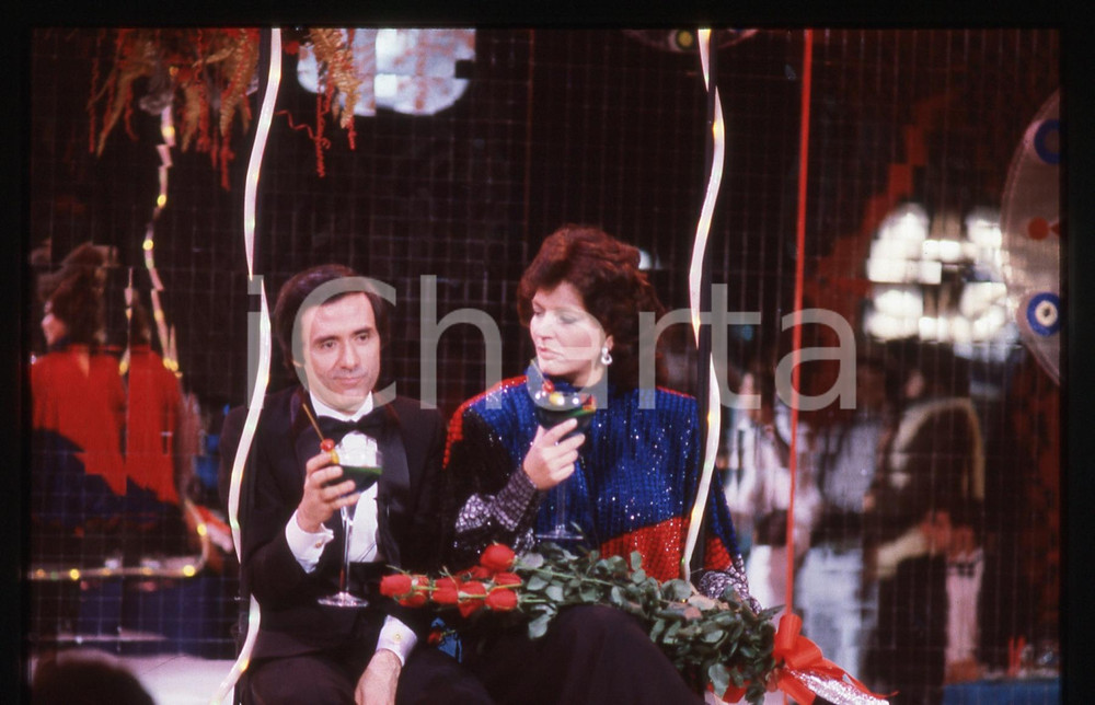 35mm vintage slide* 1985ca IL CAPPELLO SULLE VENTITRÉ Ira VON FURSTENBERG (1)