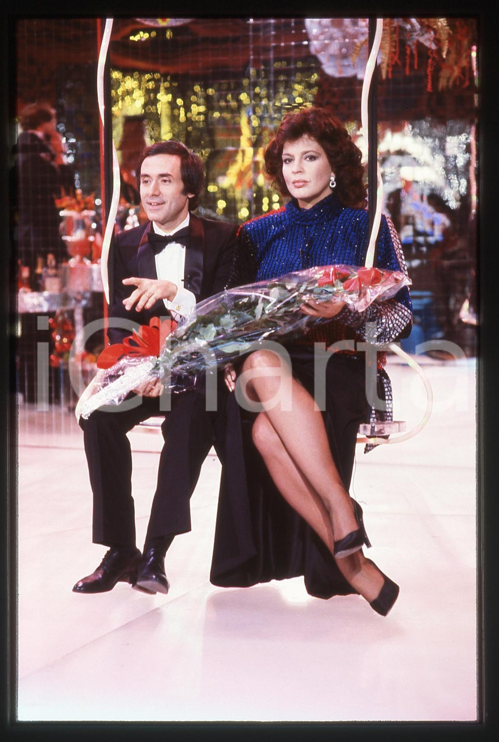 35mm vintage slide* 1985ca IL CAPPELLO SULLE VENTITRÉ Ira VON FURSTENBERG (3)