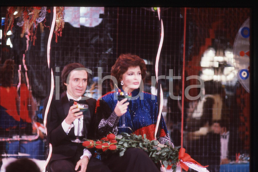 35mm vintage slide* 1985ca IL CAPPELLO SULLE VENTITRÉ Ira VON FURSTENBERG (5)