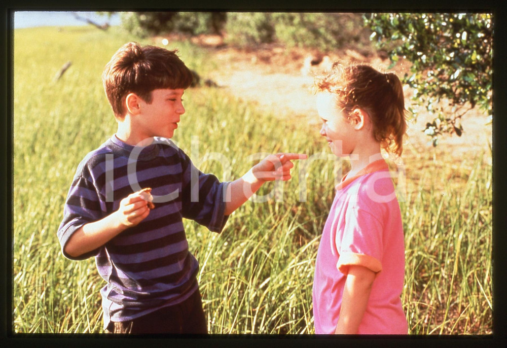 35mm vintage slide* 1991 PARADISE Elijah WOOD Thora BIRCH Scena del film (1)