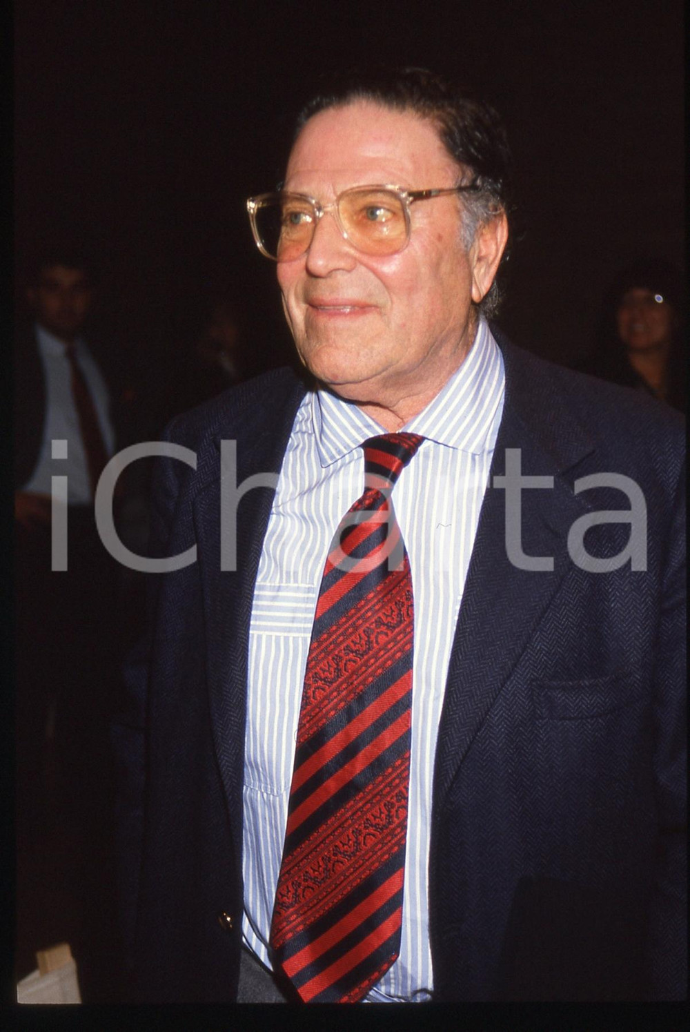 35mm vintage slide* 1990ca ITALIA CINEMA Raf VALLONE Ritratto dell'attore (1)
