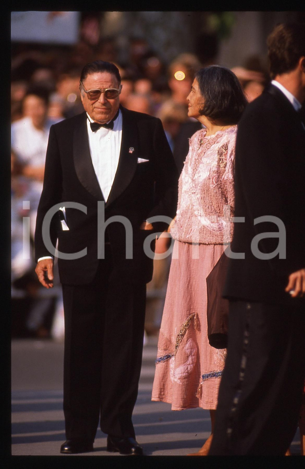 35mm vintage slide* 1985ca CINEMA Raf VALLONE Ritratto dell'attore