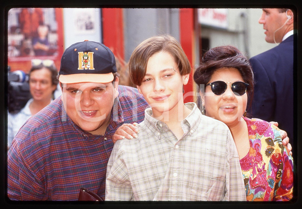 35mm vintage slide* 1990ca CINEMA Edward FURLONG Eleanor TAFOYA Ritratto (4)