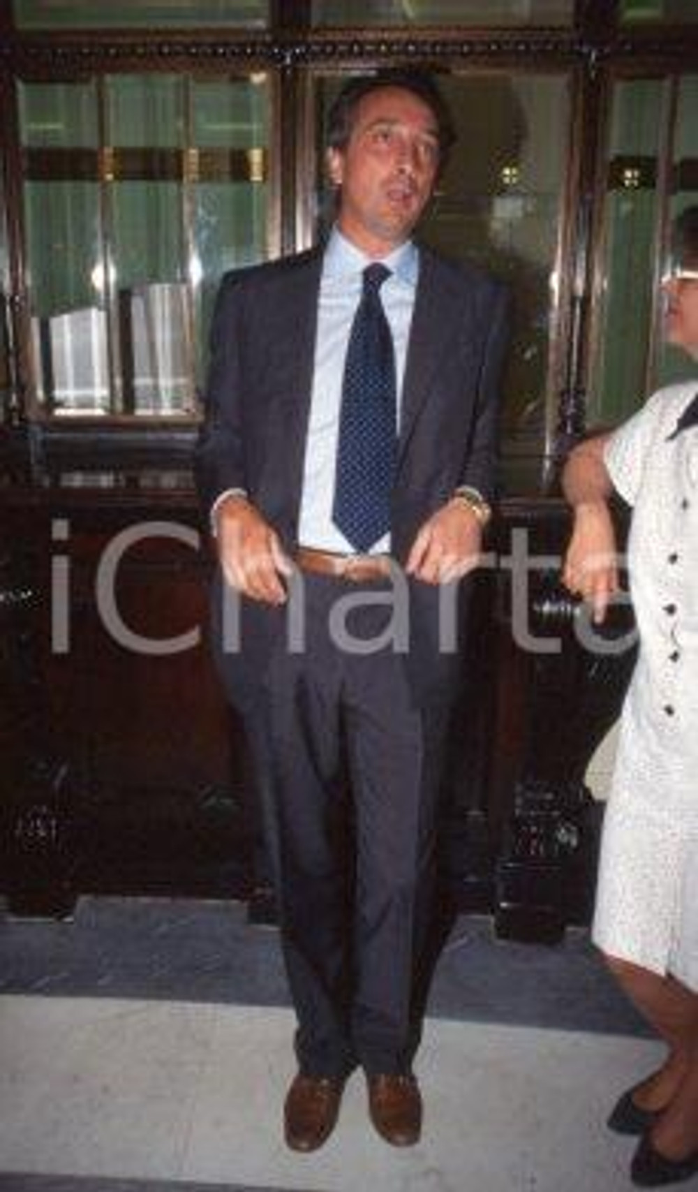 35mm vintage slide* 1995ca ROMA - Pierluigi BORGHINI ritratto (5)