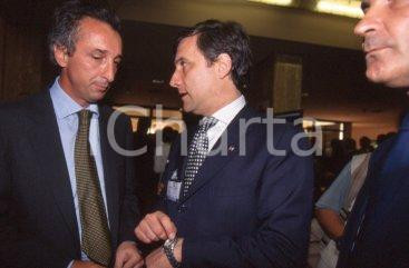 35mm vintage slide* 1997 ROMA - Pierluigi BORGHINI Antonio TAIANI (1)