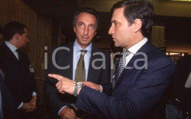 35mm vintage slide* 1997 ROMA - Pierluigi BORGHINI Antonio TAIANI (2)