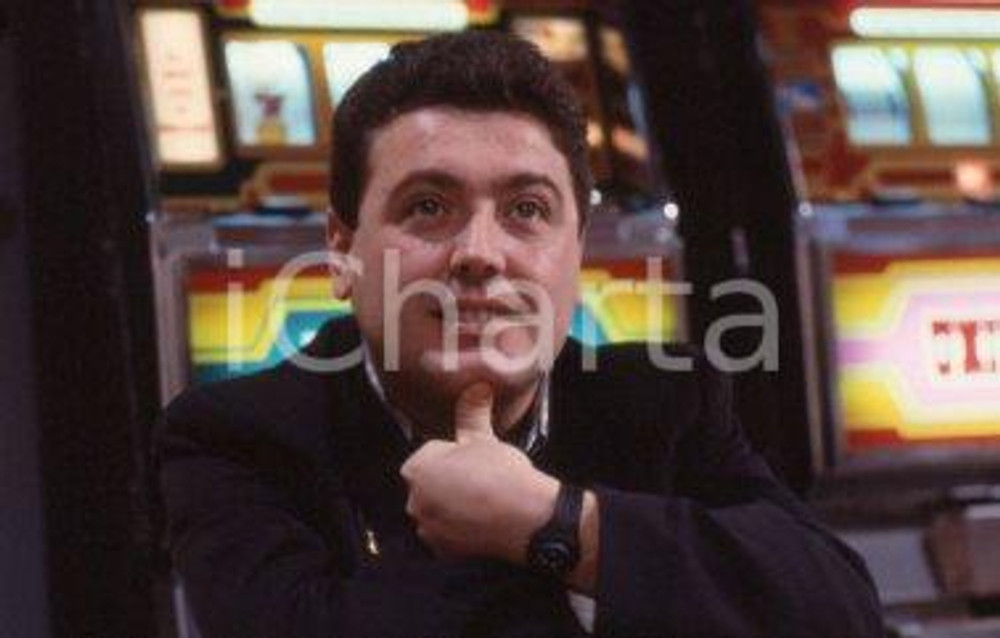 35mm vintage slide* 1990ca Rodolfo LAGANA ritratto (4)