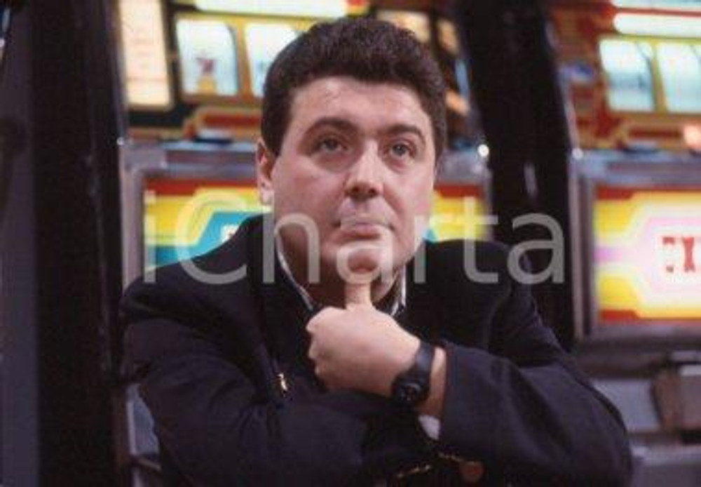 35mm vintage slide* 1990ca Rodolfo LAGANA ritratto (5)