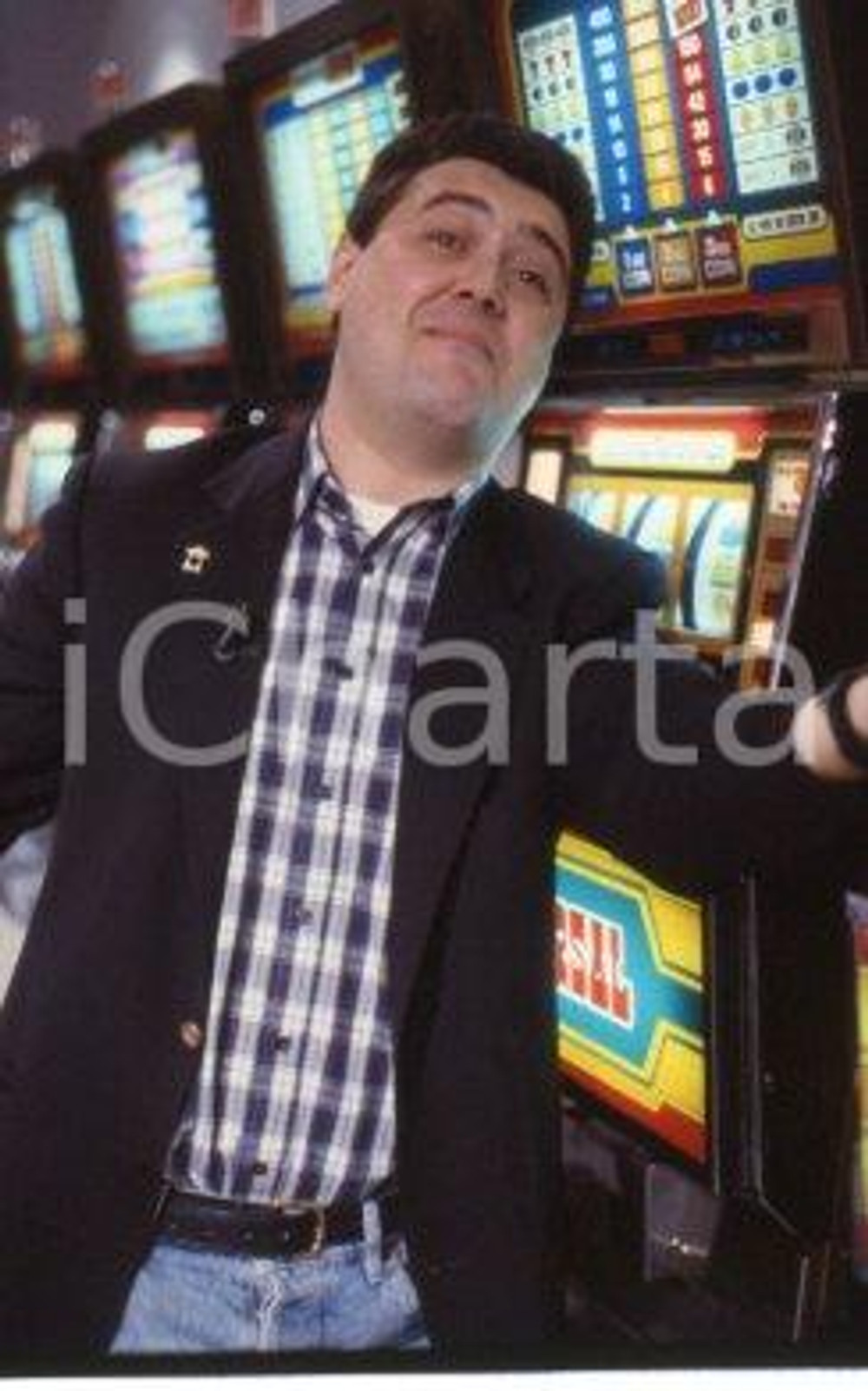 35mm vintage slide* 1990ca Rodolfo LAGANA ritratto (11)